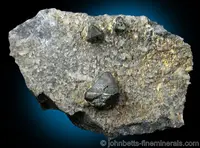 Individual Tennantite Crystals on Quartz