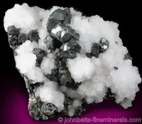 Tennantite with Contrasting Quartz