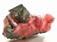 Tetrahedrite with Rhodochrosite