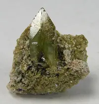 Grassy Green Twinned Titanite