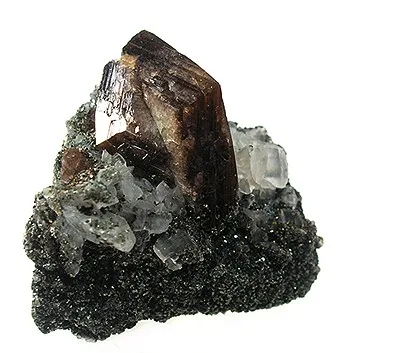 Twinned Brown Titanite
