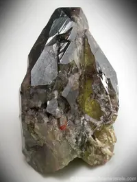 Twinned Transparent Brown Titanite