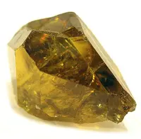 Yellow Twinned Titanite