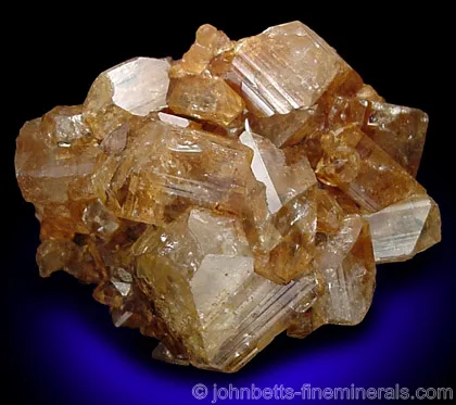 Yellowish Topaz Crystal Cluster
