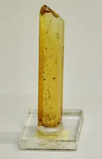 Elongated Yellow Topaz