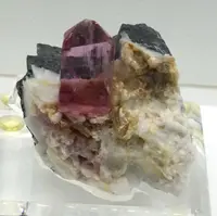 Pink Topaz in Matrix