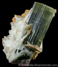 Dark Elbaite on Matrix