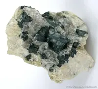 Triphylite Crystals on Quartz