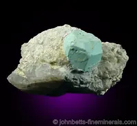 Turquoise Pseudomorph After Beryl