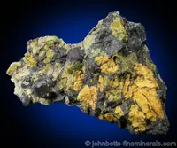 Gummite with Uraninite and Uranophane