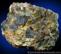 Uraninite Crystals with Gummite