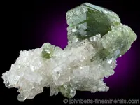 Green Uvite with Magnesite
