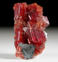 Red Uvite with Hematite
