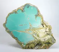 Turquoise-Blue Variscite Slice