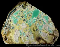 Concentric Sliced Variscite