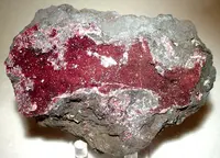 Red, Iron-Rich Variscite Vug