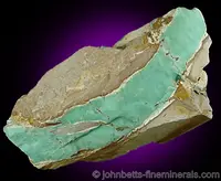 Variscite Vein in Matrix