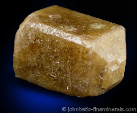 Greenish Yellow Vesuvianite Crystal