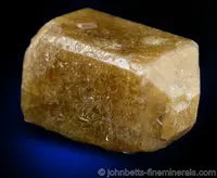 Greenish Yellow Vesuvianite Crystal