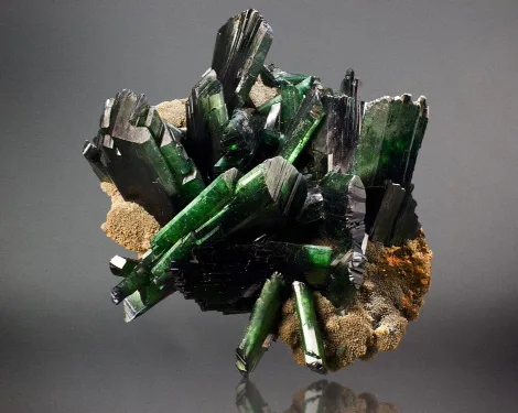 Vivianite Crystal Cluster