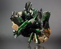 Vivianite Crystal Cluster