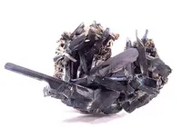 Purple Vivianite Crystals