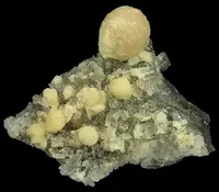 Ball-like Wavellite Spheres