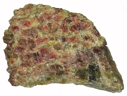Green and Reddish Heulandite