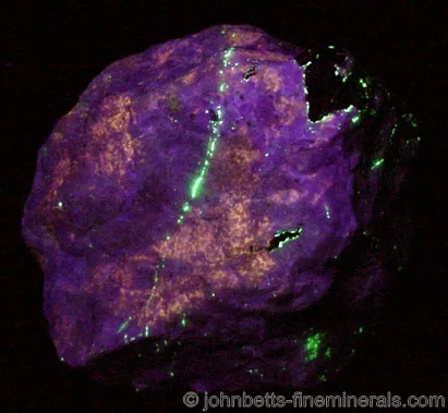 Fluorescent Wollastonite combination