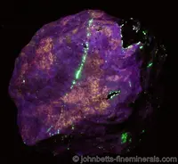 Fluorescent Wollastonite combination
