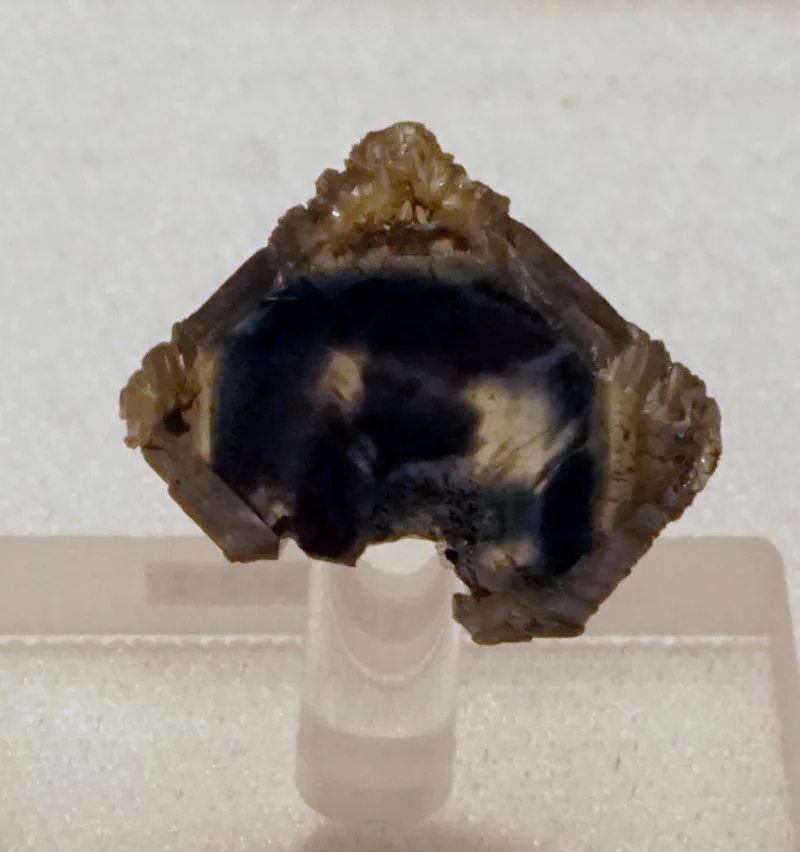 Rare Blue Wulfenite Var. Chillagite