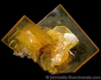 Transparent Bladed Wulfenite