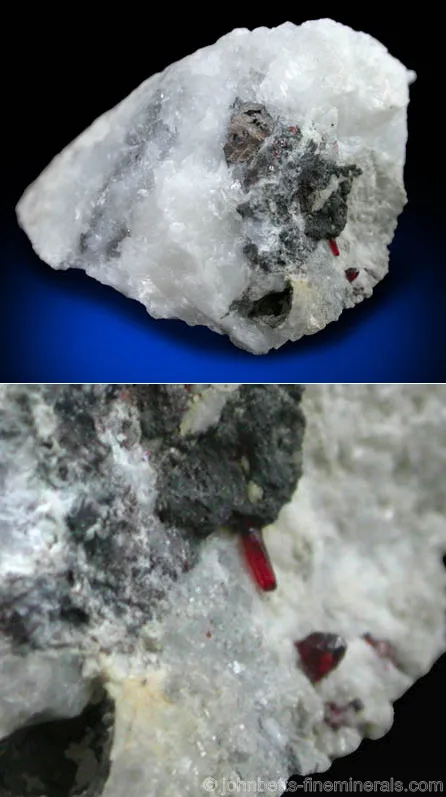Small Xanthoconite On Matrix