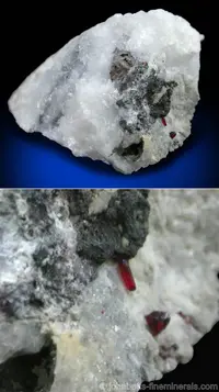 Small Xanthoconite On Matrix