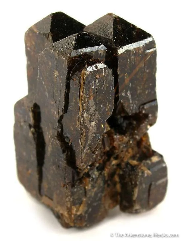 Dark Brown Xenotime Crystal Cluster