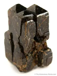 Dark Brown Xenotime Crystal Cluster