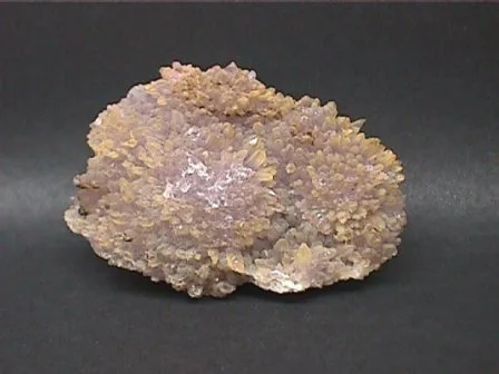 Purple Amethyst with Yellow Citrine Ends