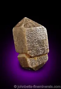 Doubly Terminated Gray Zircon Crystal