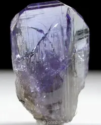 Wedge-shaped Tanzanite Crystal